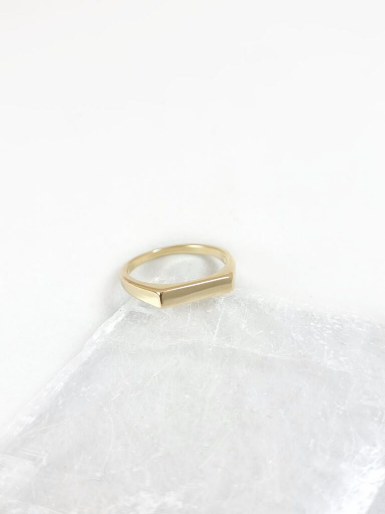 טבעת דקה זהב, טבעת מיוחדת זהב, טבעת ציפוי זהב, טבעת ציפוי זהב לאישה
