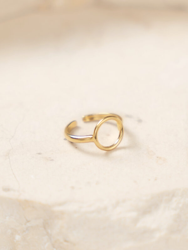טבעת זהב לאישה, טבעת זהב עדינה לאישה, טבעת זהב פתוחה לאישה, טבעת ציפוי זהב, טבעת שכבות, טבעת חישוק ציפוי זהב,