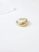 טבעת רחבה, טבעת ציפוי זהב, טבעות לאישה, טבעת גדולה, טבעת גדולה לאישה,