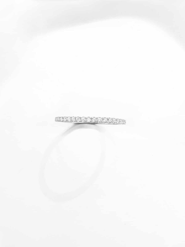 טבעת איטרניטי, טבעת כסף משלימה, ETERNITY טבעת, ETERNITY RING, טבעת משובצת כולה, טבעת משלימה,