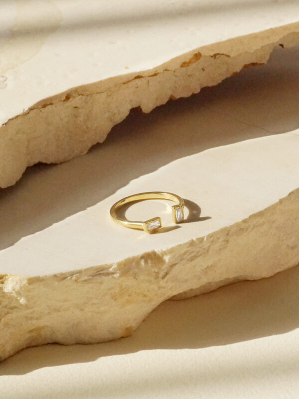 טבעת זהב פתוחה, טבעת פתוחה מקדימה